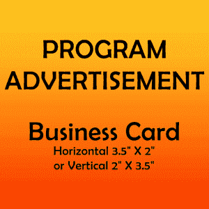 Program Ad - Business Card