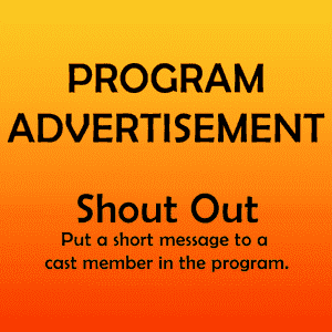 Program Ad - Shout Out